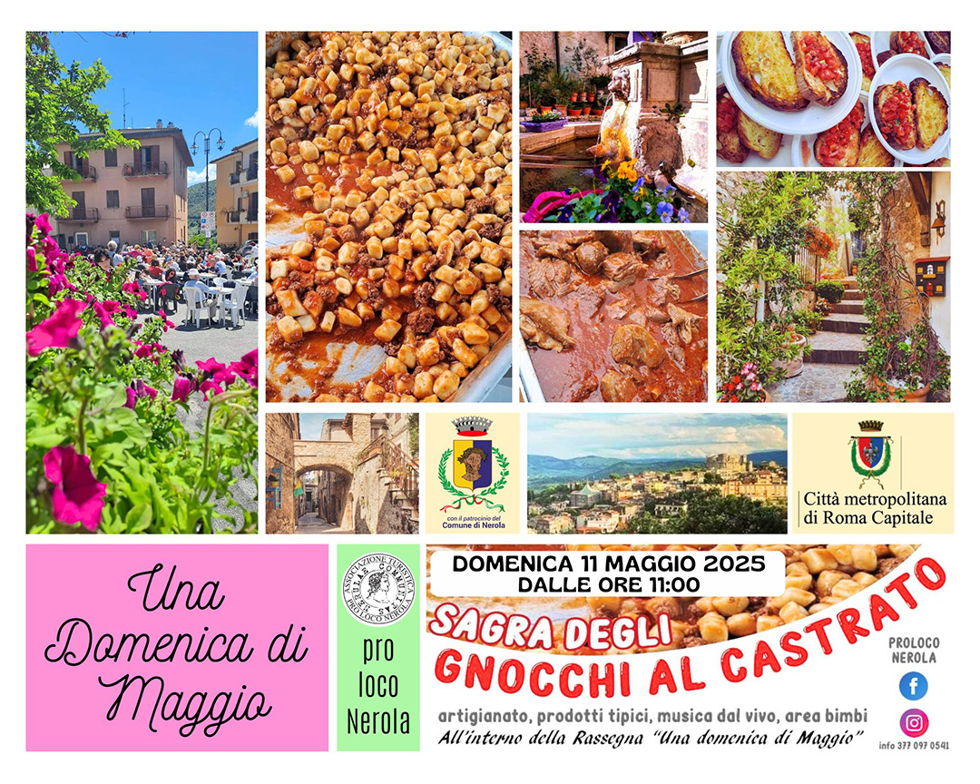 Banner Una domenica di maggio a Nerola