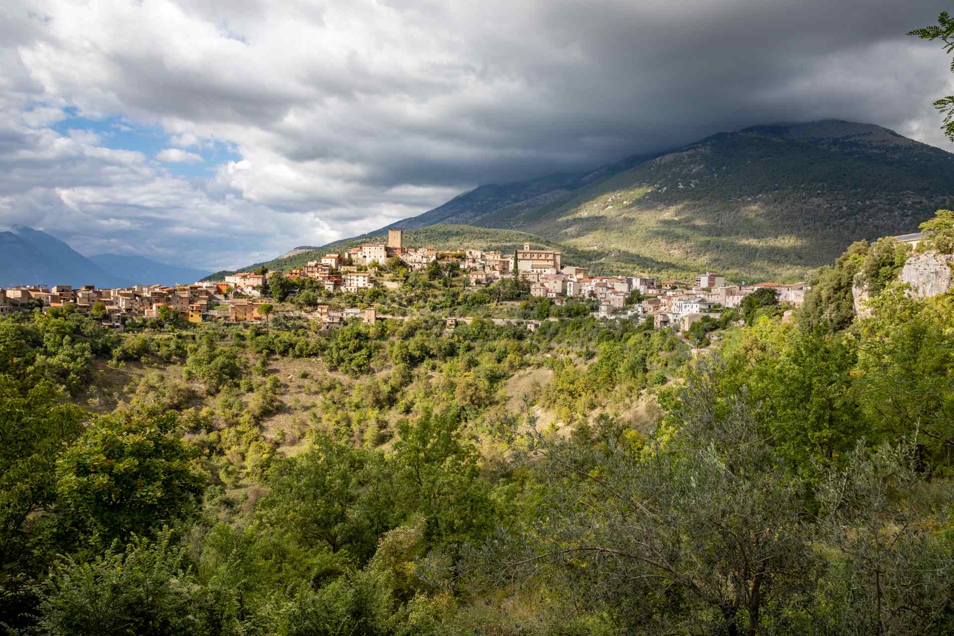 Panoramica del Borgo di Campoli Appennino