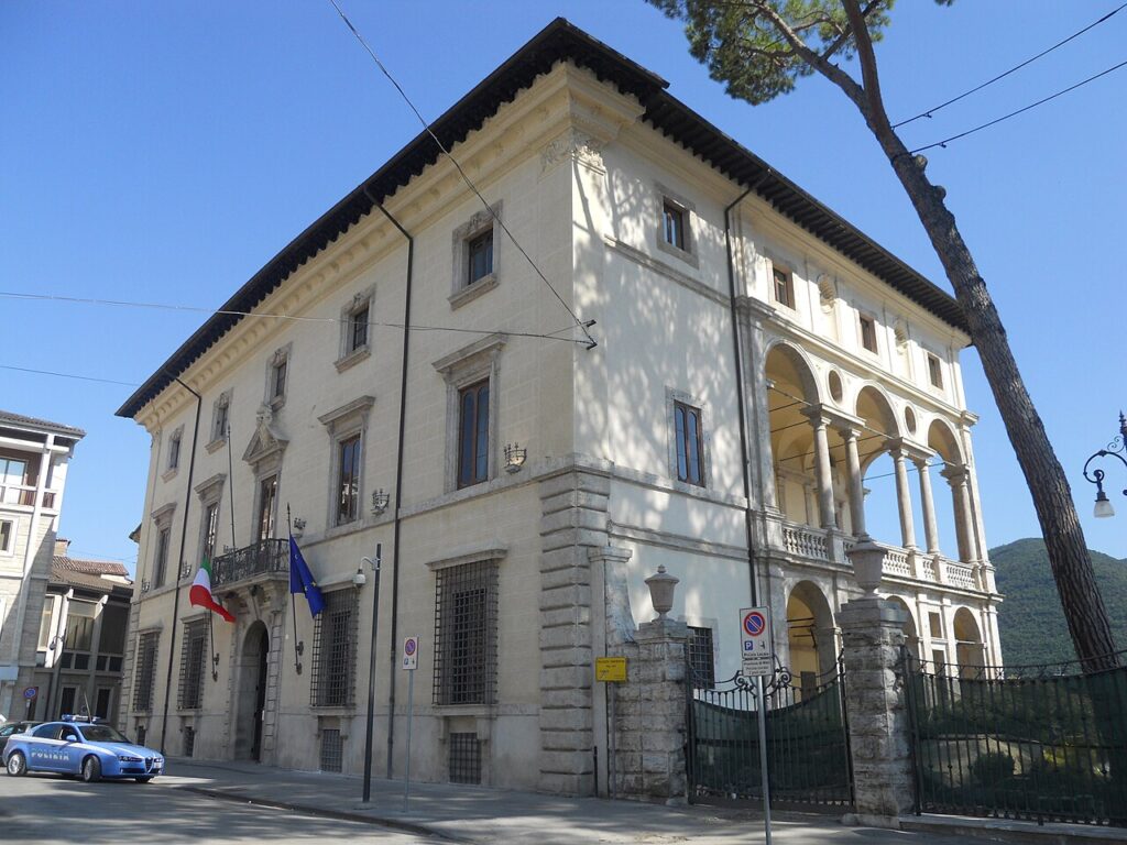 Palazzo Vicentini a Rieti