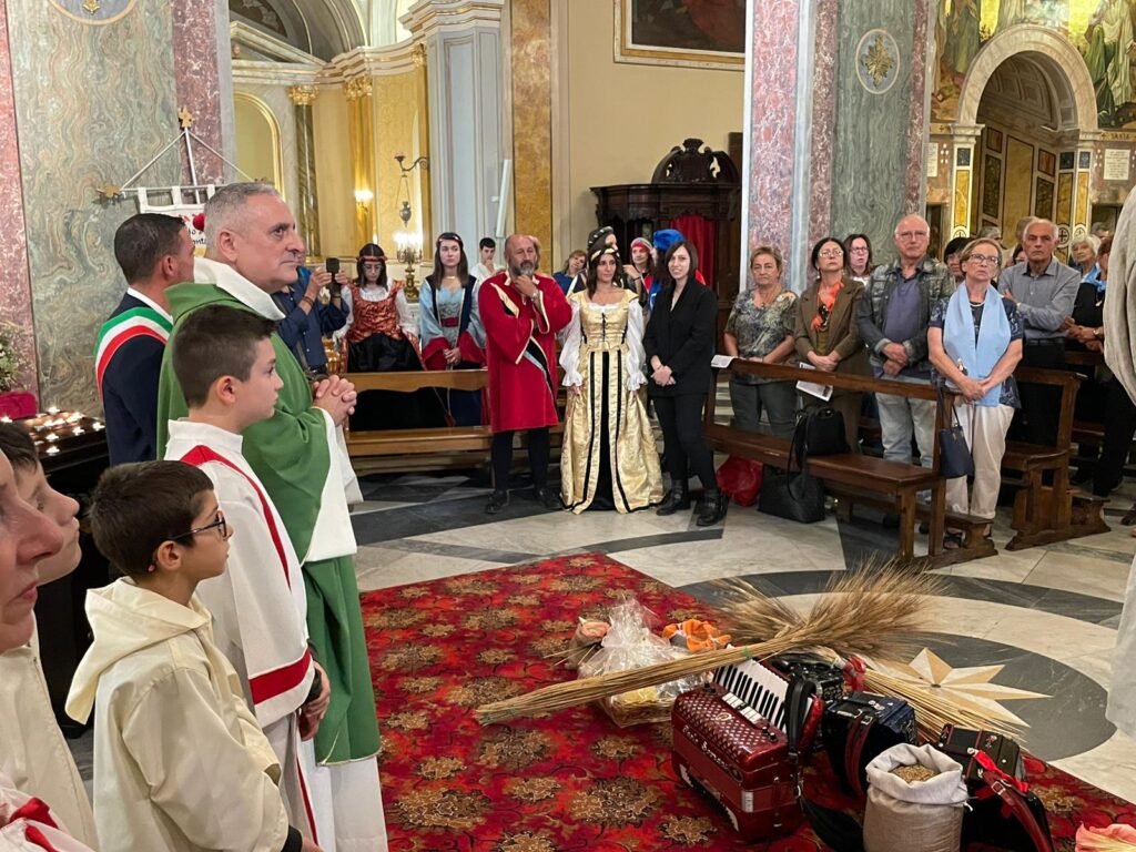 Festa di Santa Maria Salome, benedizione del grano e delle sementi