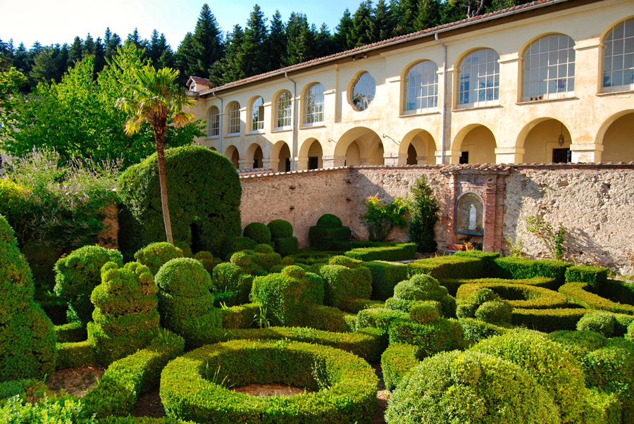 I giardini all'italiana della Certosa
