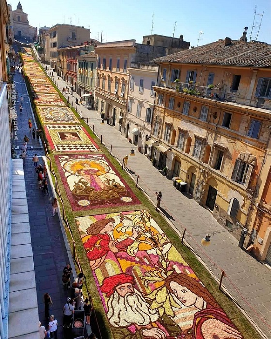 Infiorata di Genzano - Facebook @infioratadigenzanodiroma