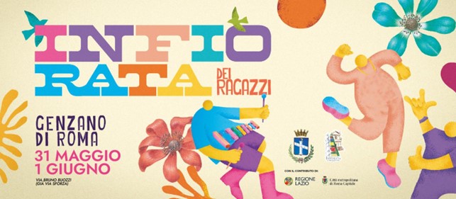 Save the date Infiorata dei ragazzi Genzano 2025