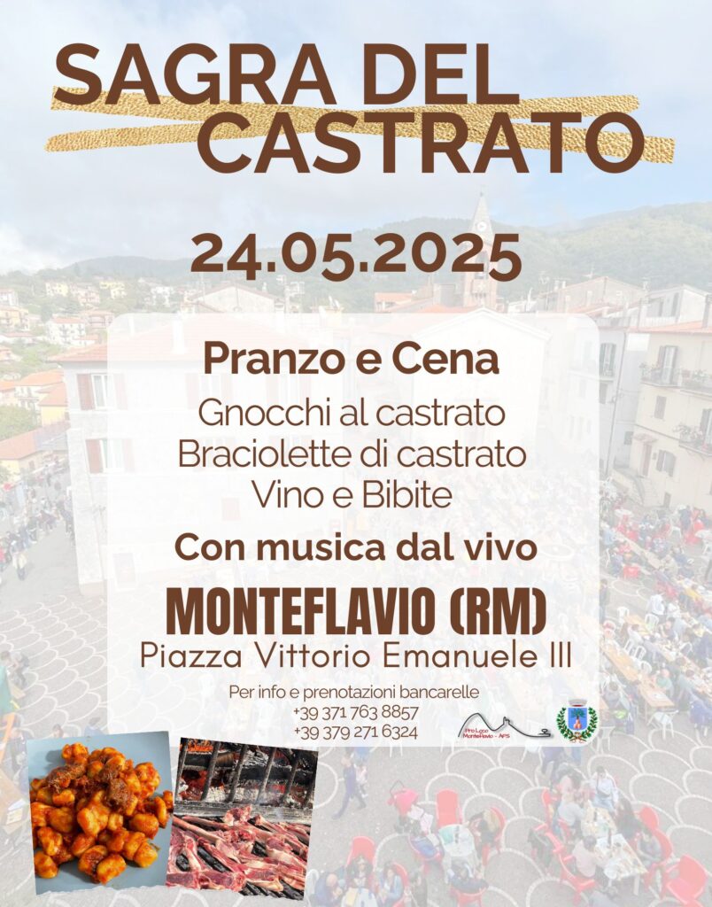 Locandina Monteflavio - Sagra del Castrato 2025