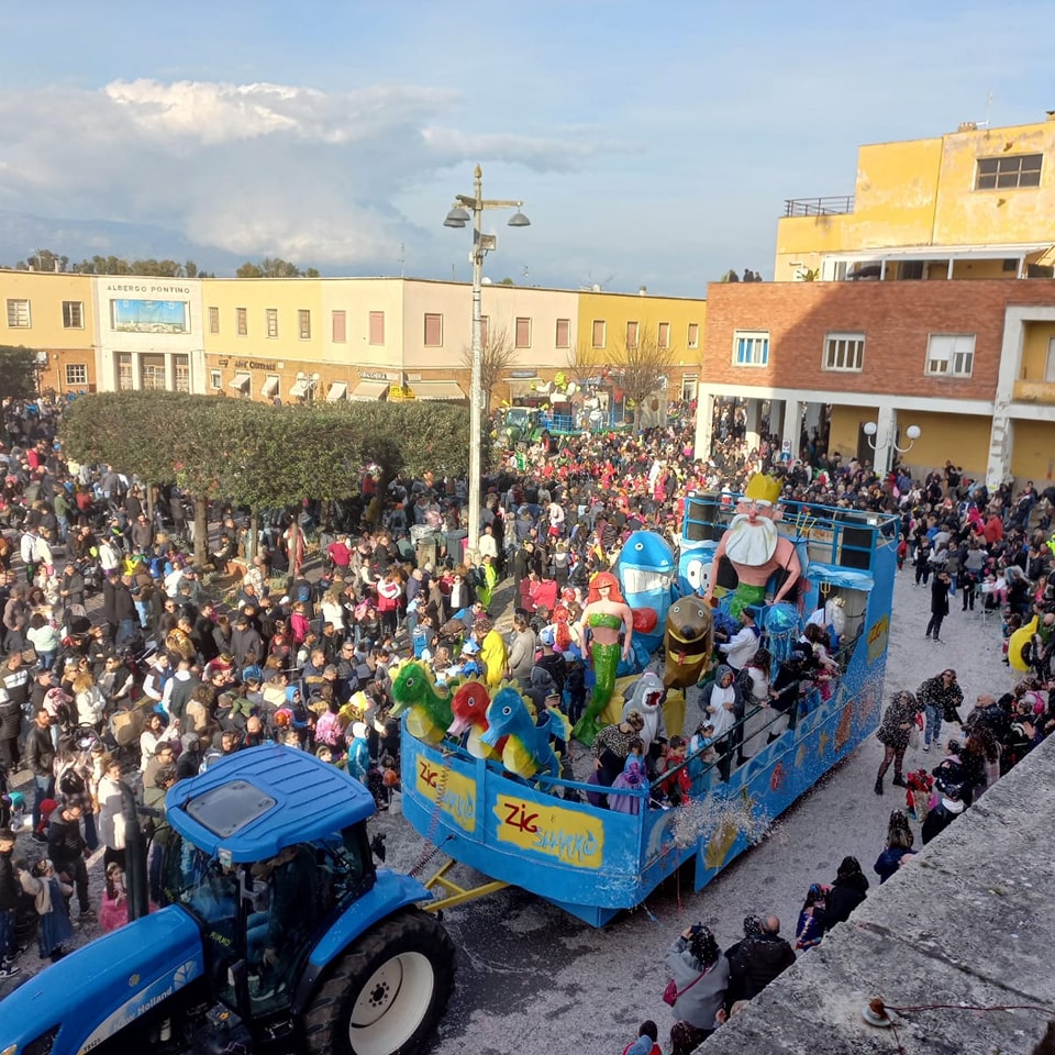 Carnevale Pontino - Facebook @ComunePontinia