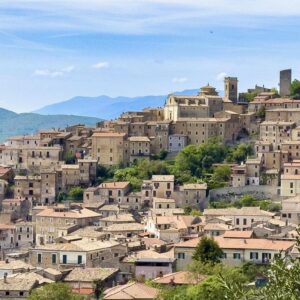 Panoramica sul borgo di San Donato Val di Comino