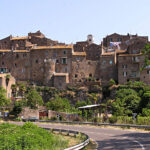Scorcio del borgo antico di Vetralla in provincia di Viterbo
