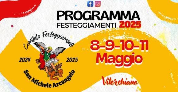 Locandina S. Michele 2025 a Vitorchiano