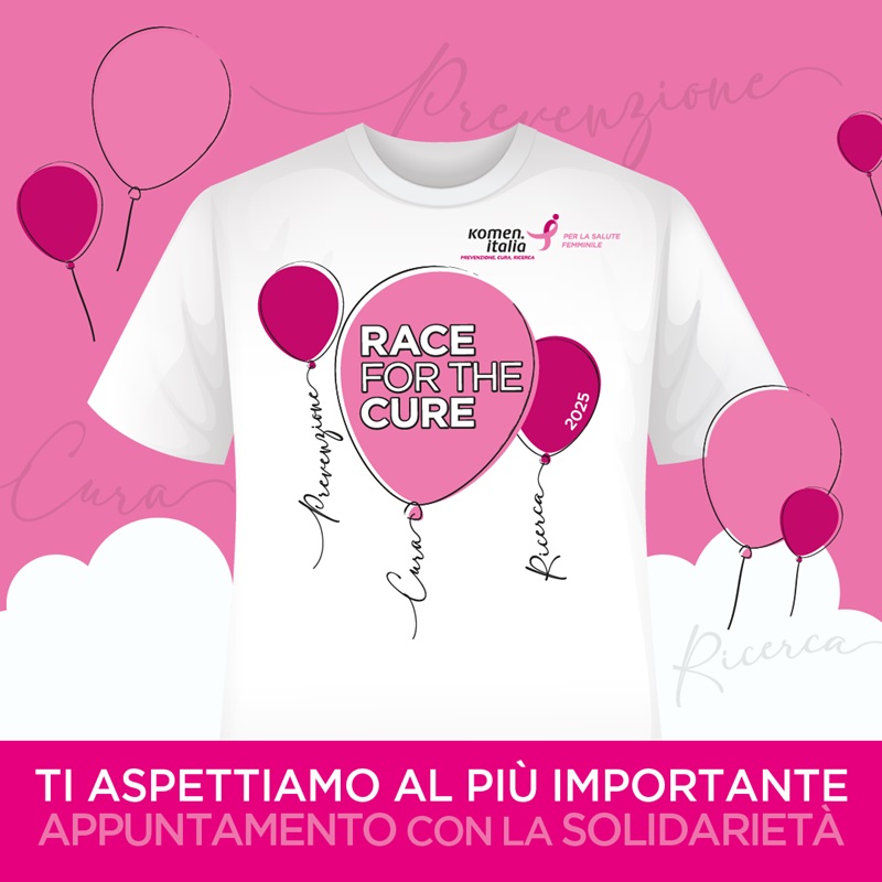 La maglia Race For The Cure 2025