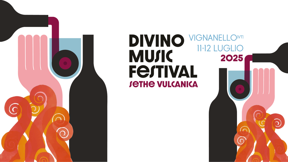 Locandina del "Divino Music Festival" di Vignanello