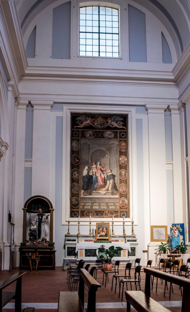 Cattedrale di Santa Maria Assunta, Altare del Santissimo Rosario - foto di Famiano Crispi @ www.visitgallese.it