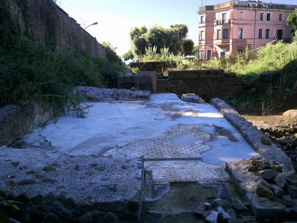 Villa Sforza Cesarini, pavimento a mosaico - www.retedimorestorichelazio.it