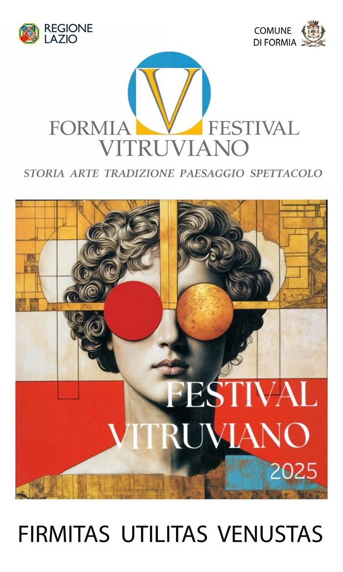 Locandina Festival Vitruviano a Formia 2025