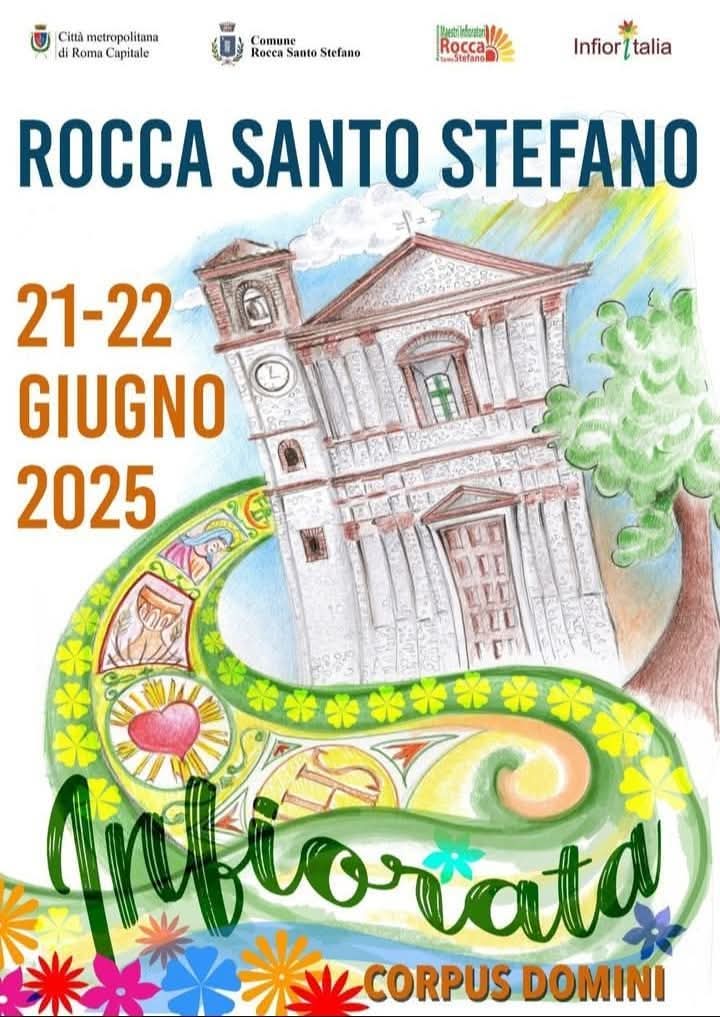 Locandina Rocca Santo Stefano Corpus Domini