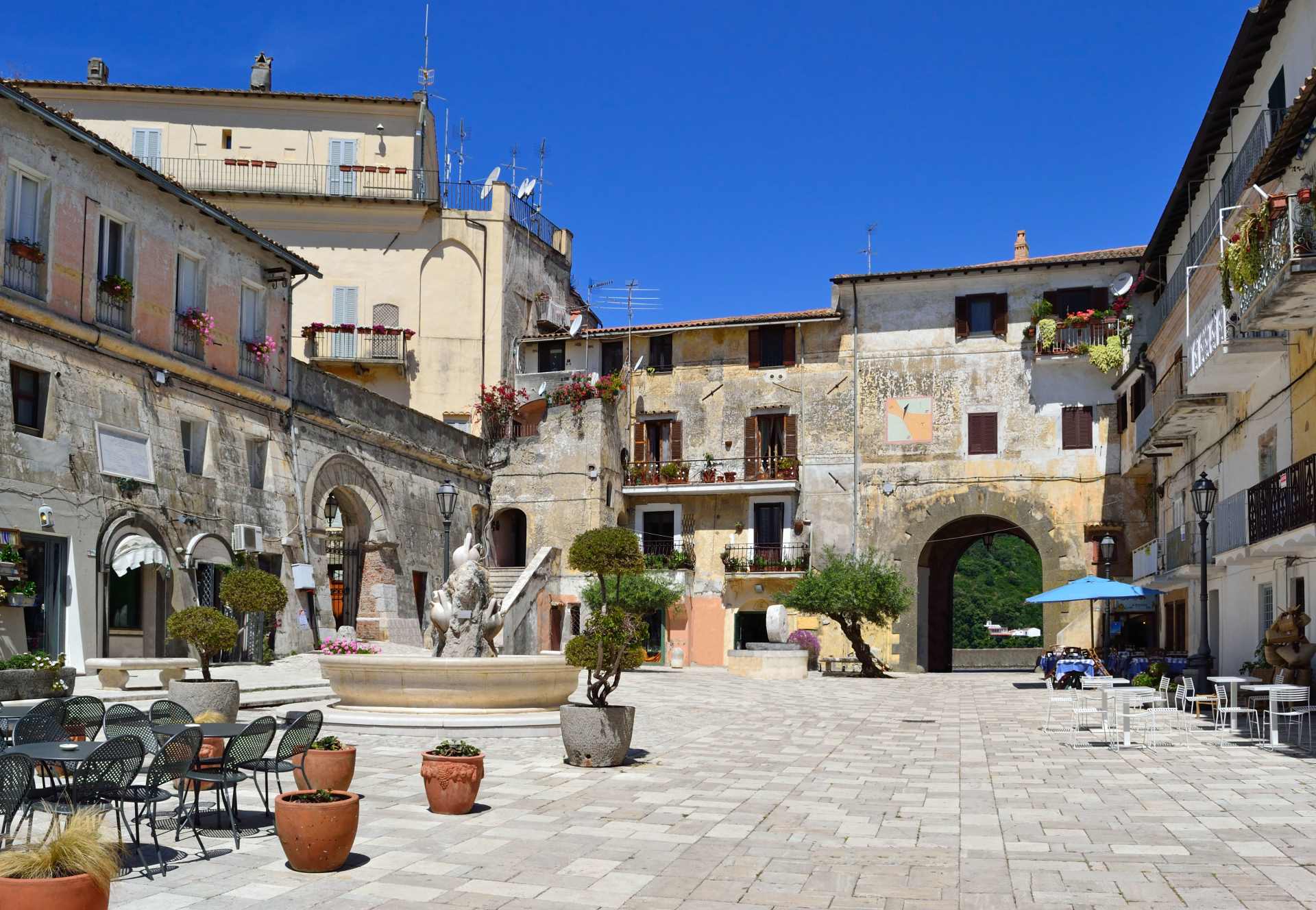 Piazzetta del Borgo di San Felice Circeo