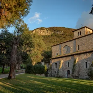Abbazia di Valvisciolo, retro