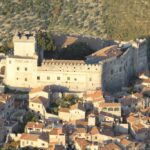 Castello Caetani, vista dall'alto - retedimorestorichelazio.it