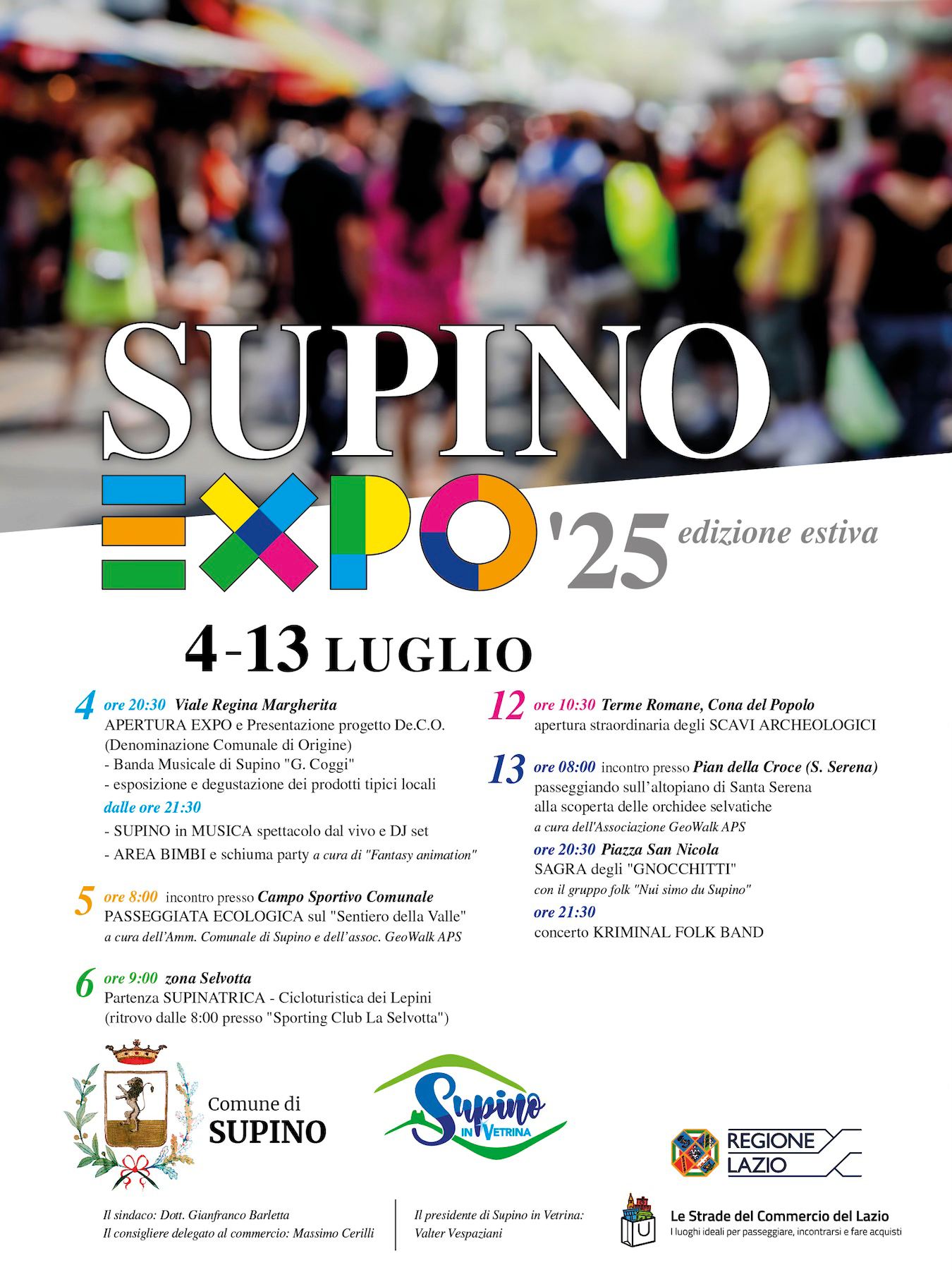 Locandina del Supino Expo 2025