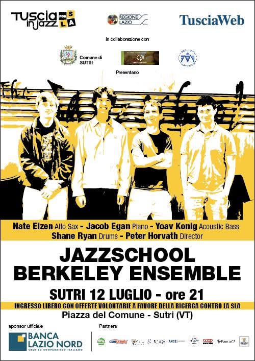 Locandina del Sutri Jazz per SLA