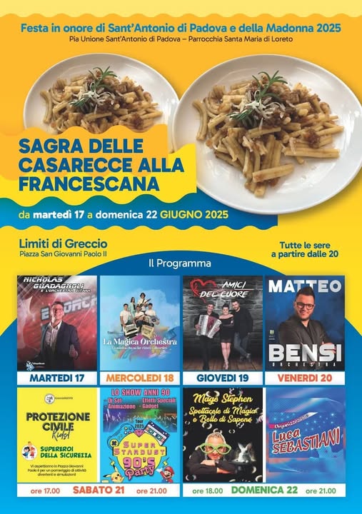 locandina-Sagra-delle-casarecce-alla-francescana-Greccio-2025

