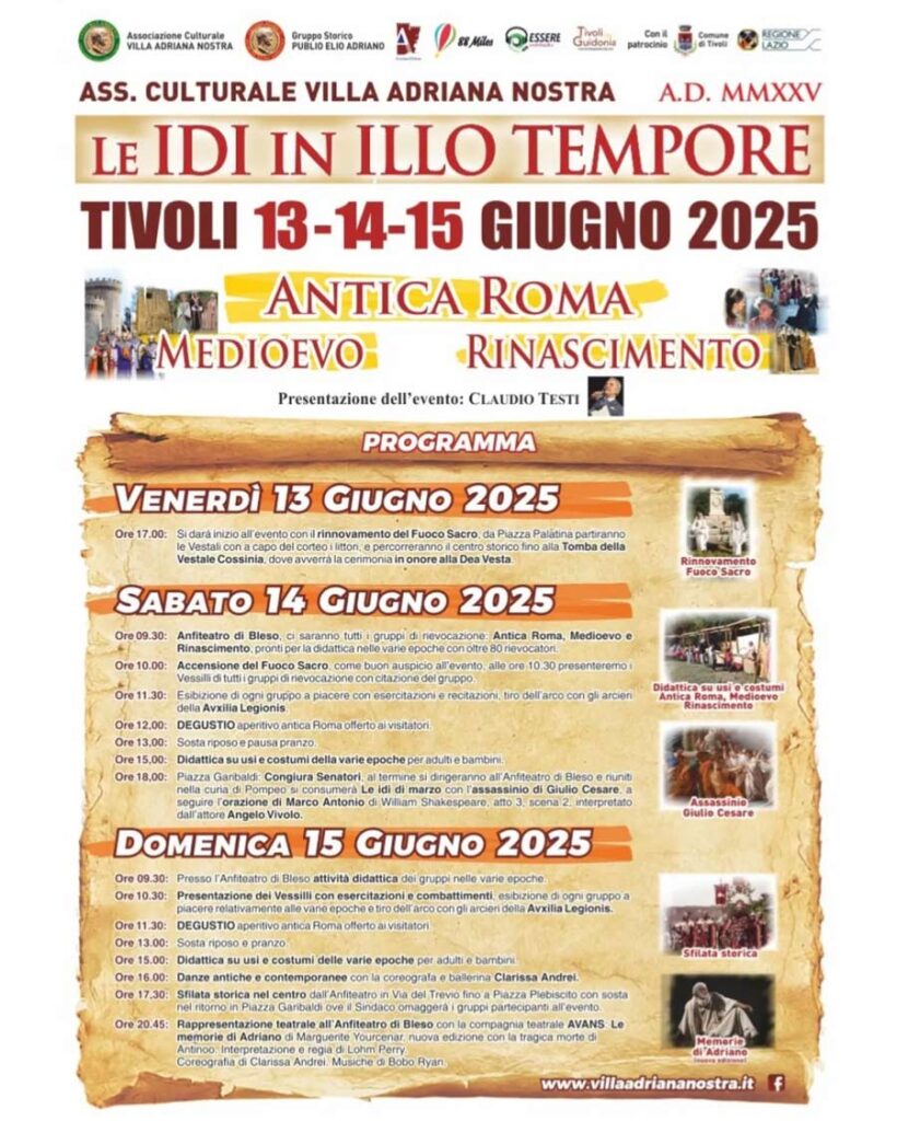 locandina le idi in tempore 2025