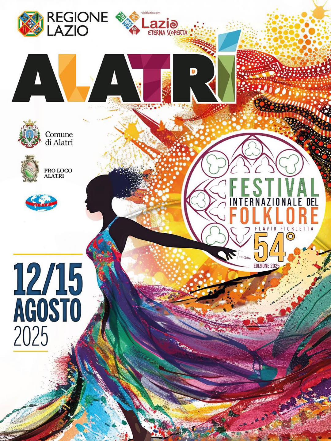 Locandina della 54ª edizione del Festival Internazionale del Folklore