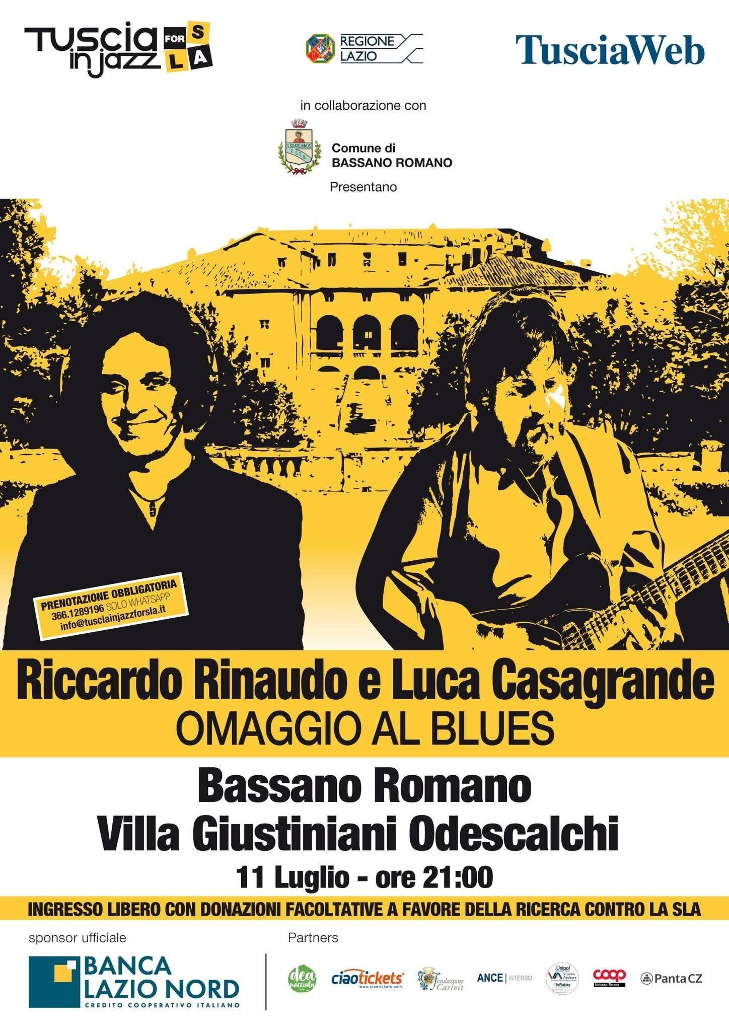 locandina del concerto for SLA Omaggio al Blues