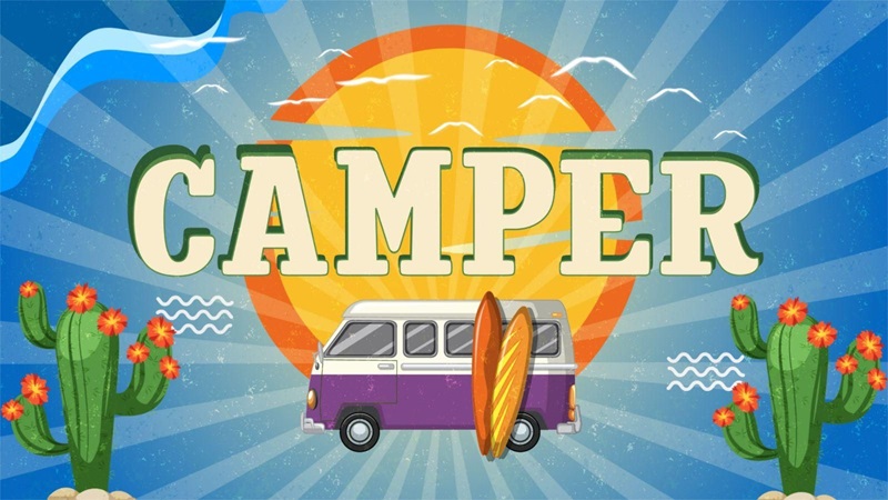 Locandina trasmissione di Rai 1 "Camper" edizione 2025