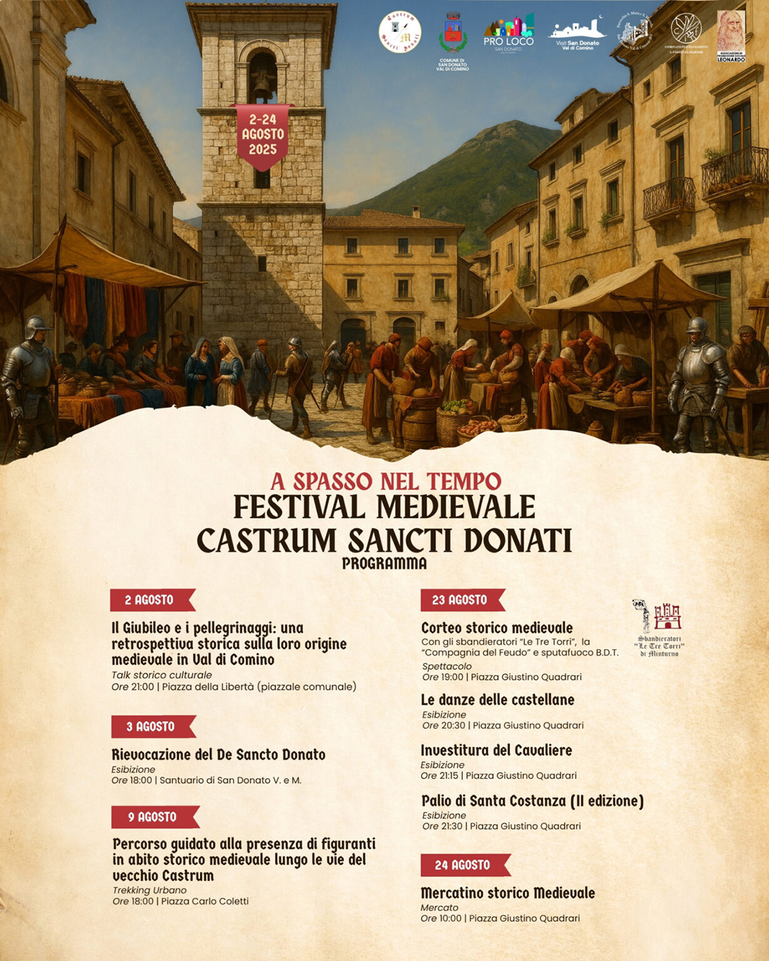 Locandina Castrum Sancti Donati 2025