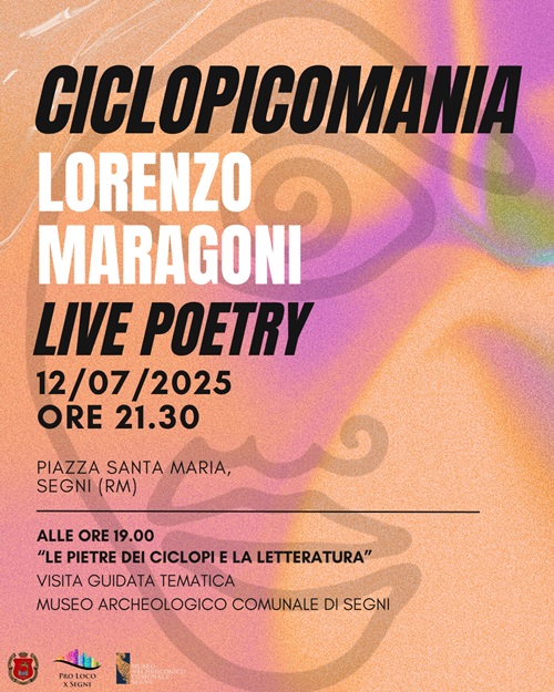 Programma Ciclopicomania 12 luglio 2025 a Segni