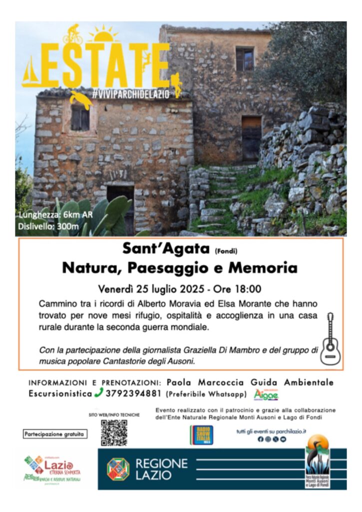 Locandina Fondi Sant'agata