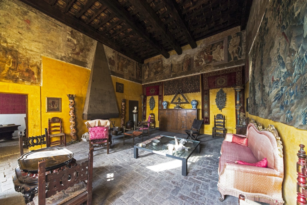 Palazzo Colonna Marcucci, interno sala - retedimorestorichelazio.it