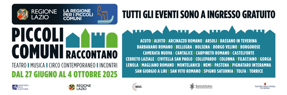 Piccoli Comuni Raccontano - Stagione 2025