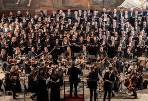 Panoramica della Xylon Orchestra in concerto