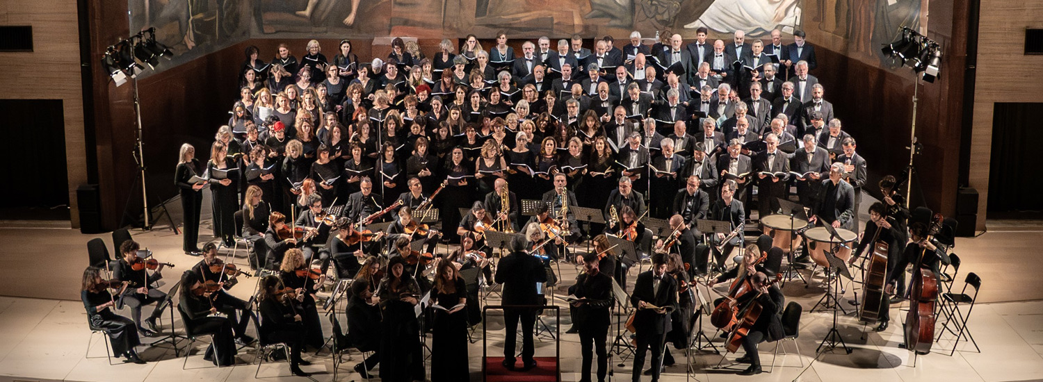 Panoramica della Xylon Orchestra in concerto