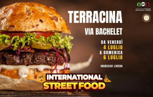 International Street Food a Terracina, locandina evento.