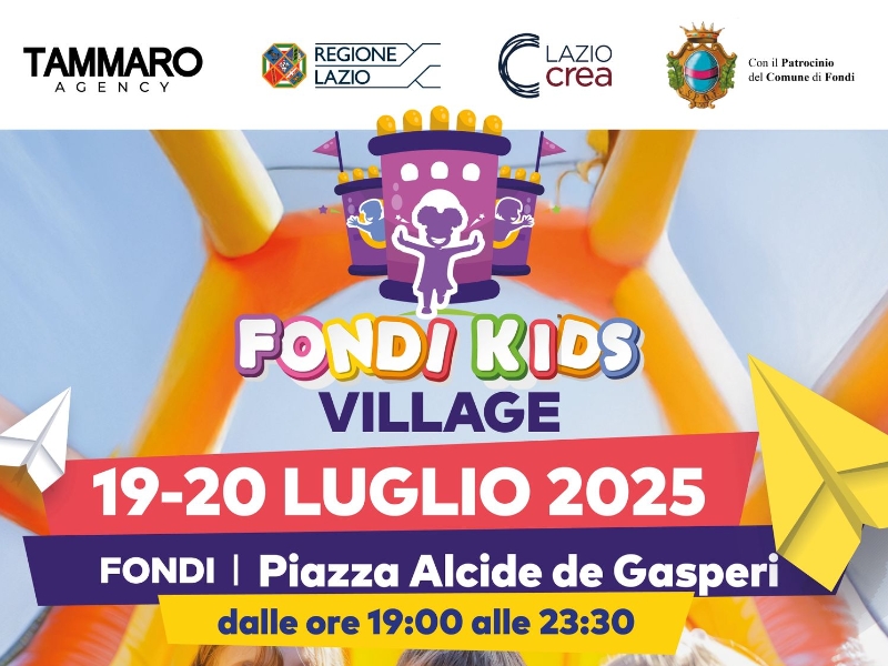 locandina Fondi kids Village 2025