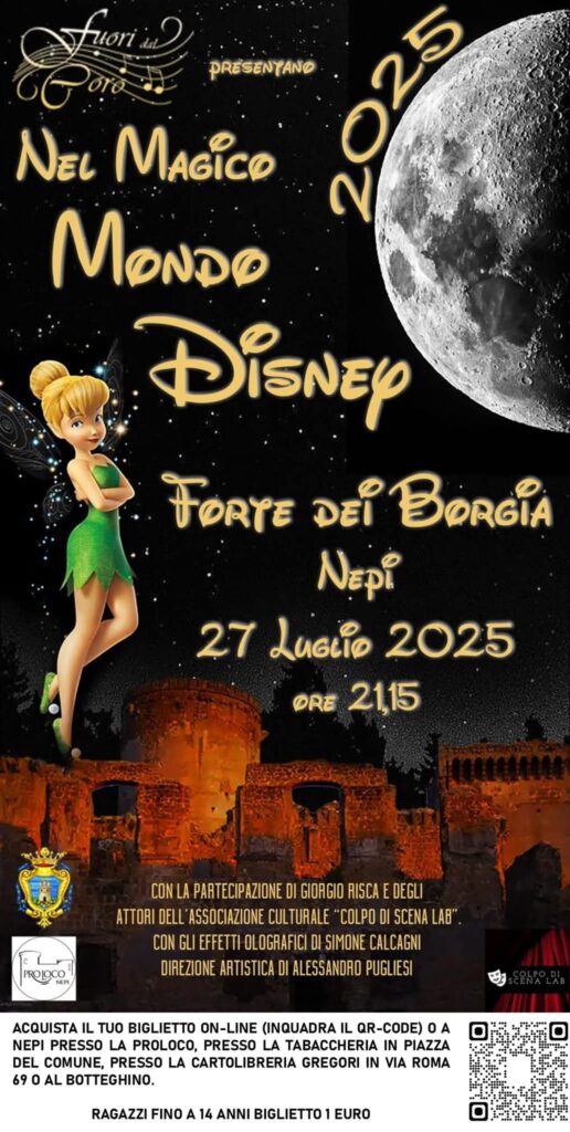 locandina Mondo Disney a Nep