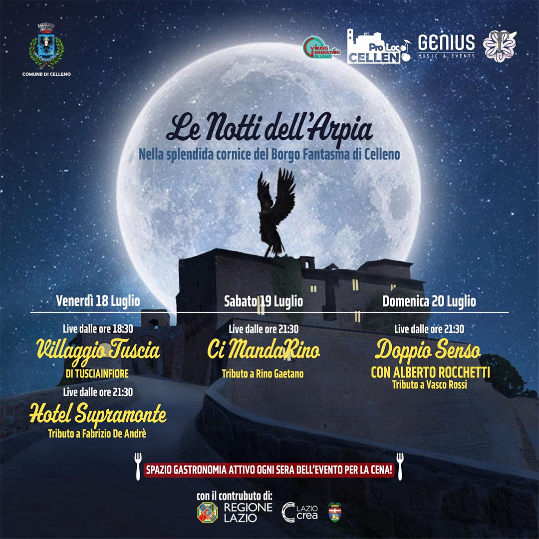 Locandina de Le Notti dell'Arpia a Celleno