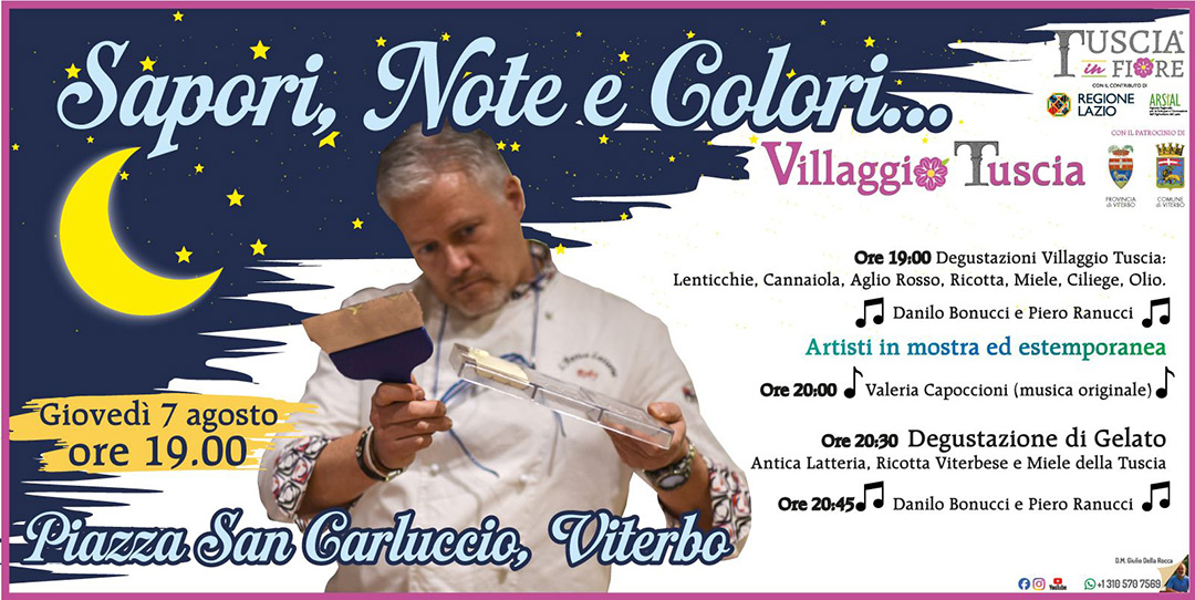 Locandina Sapori, Note e Colori