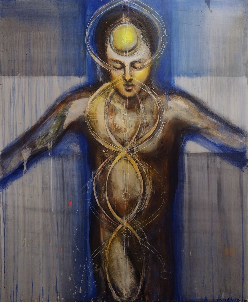 Trasmutazione Vanessa Nicoli 2025 -100cmx120cm 