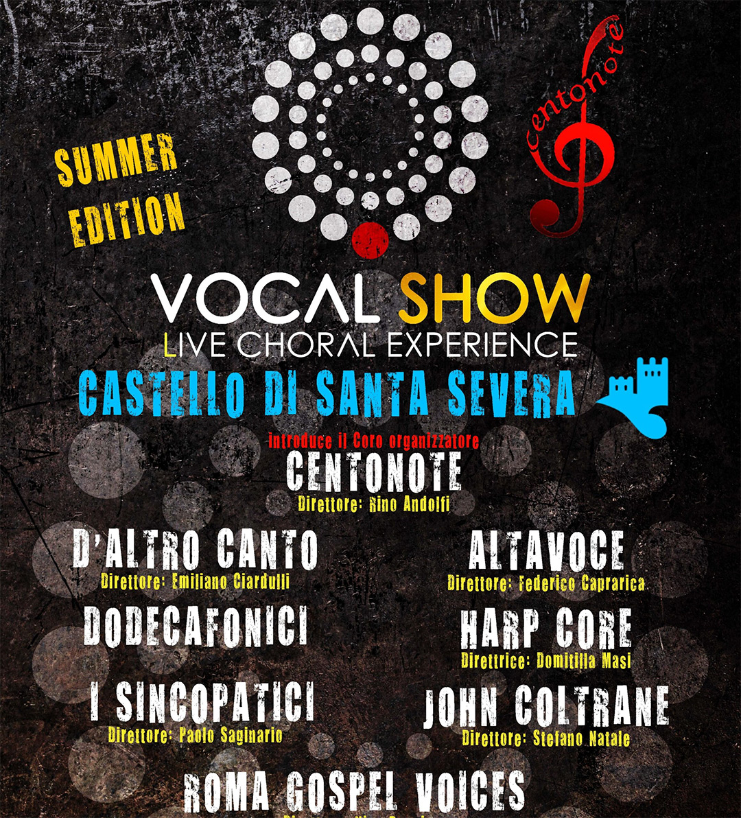 Locandina Vocal Show