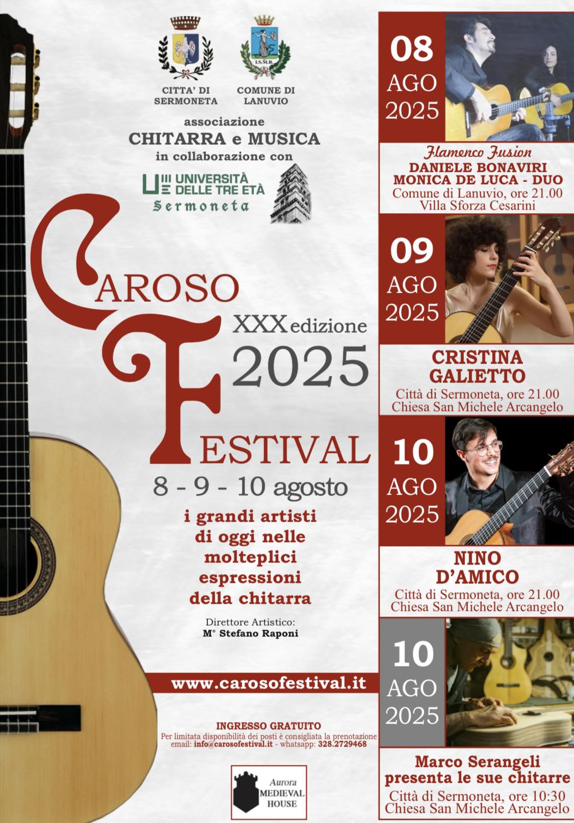Locandina del Caroso Festival