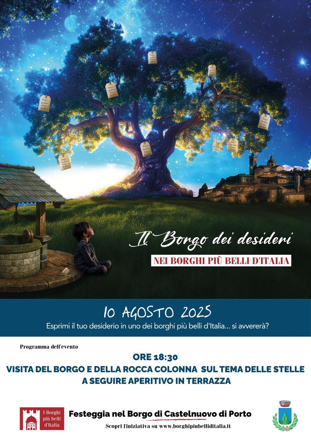 Il Borgo dei desideri a Castelnuovo di Porto - 10 agosto 2025