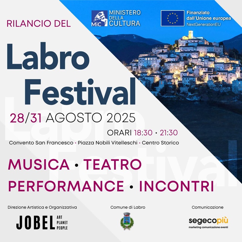 Locandina Labro Festival 2025