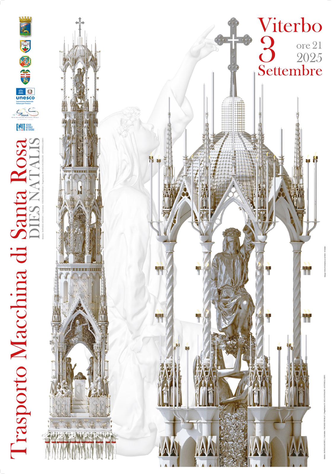 Locandina dell'iniiativa Dies Natalis a Viterbo