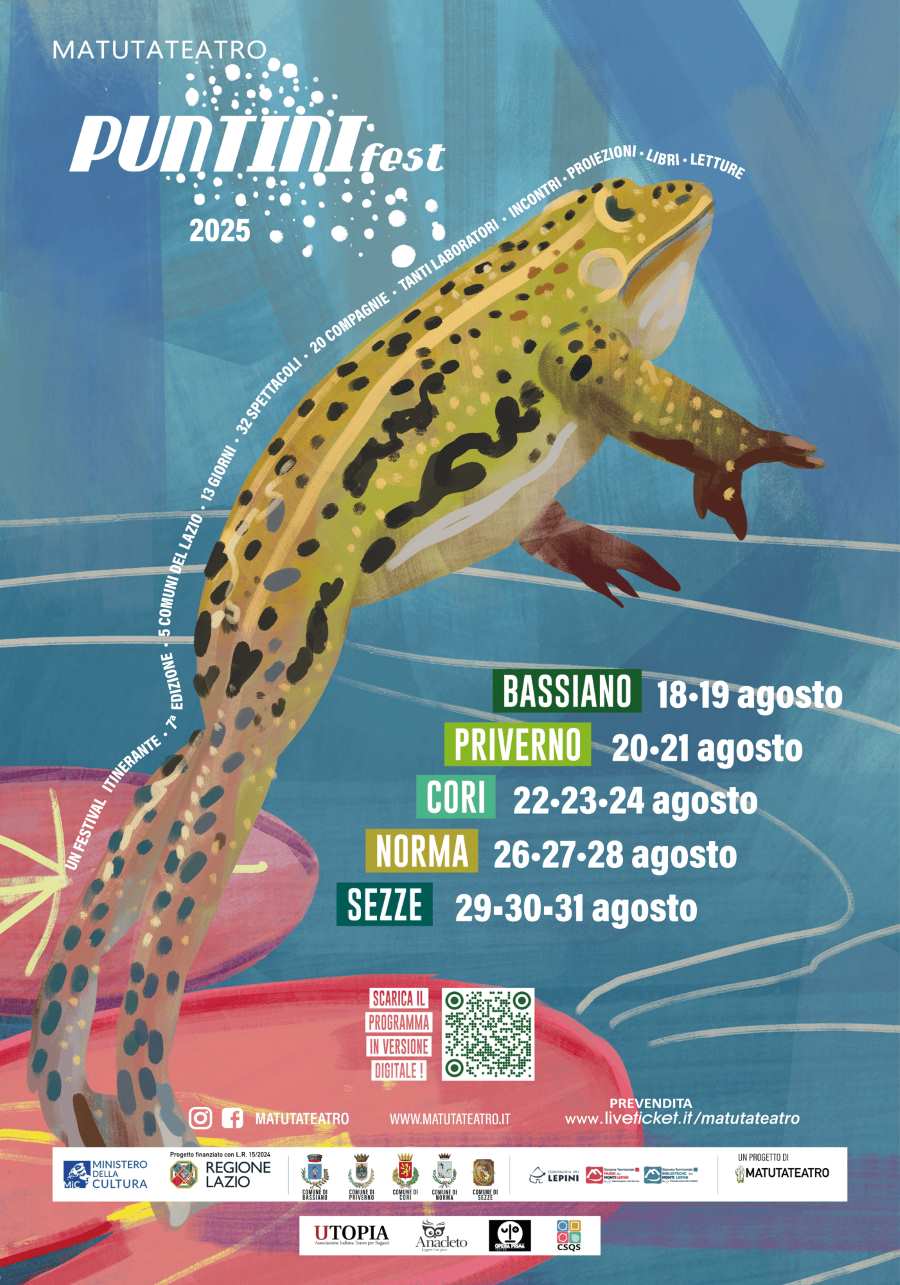 Locandina dell'iniziativa Puntini Festival