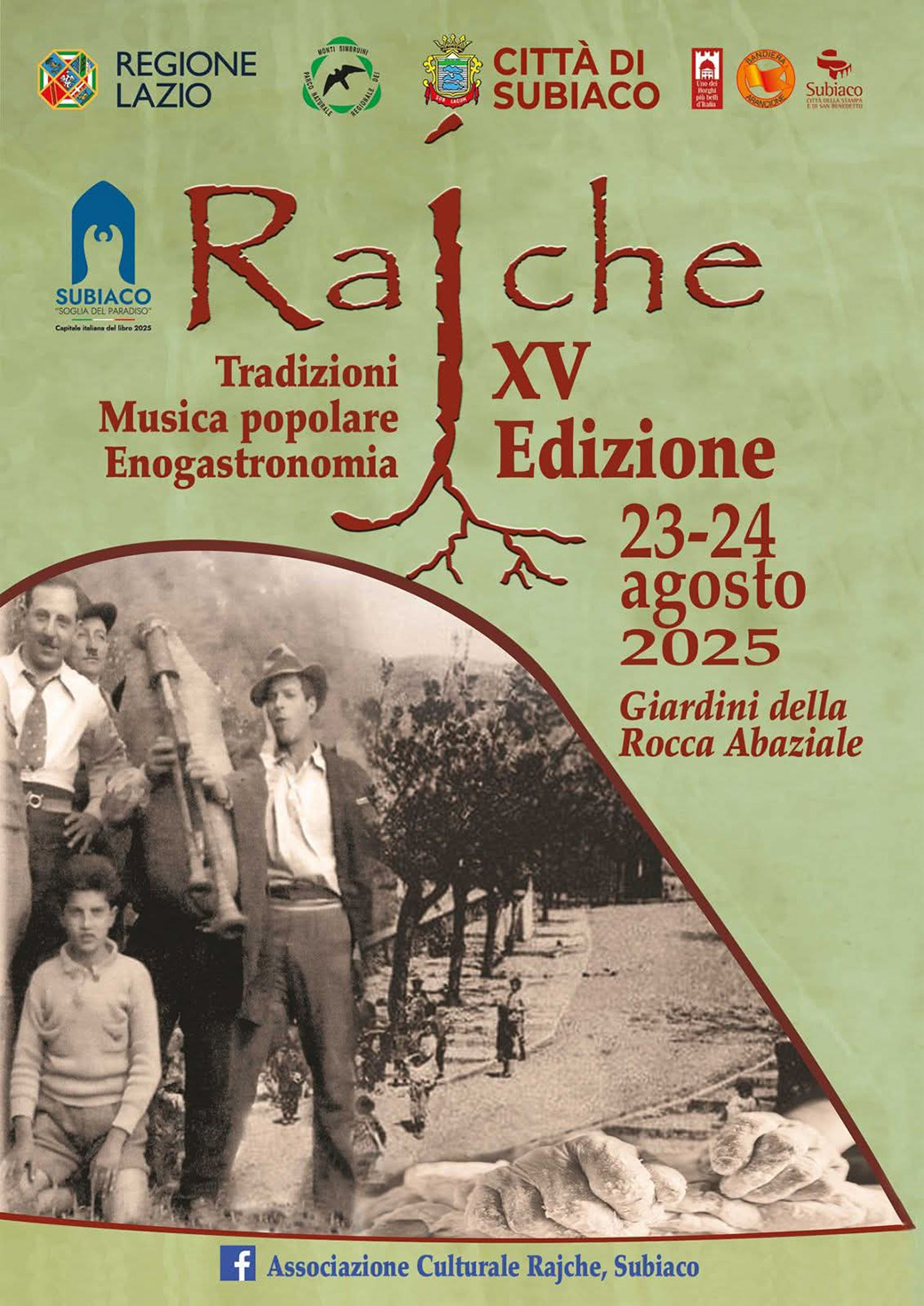 Locandina Rajche Subiaco