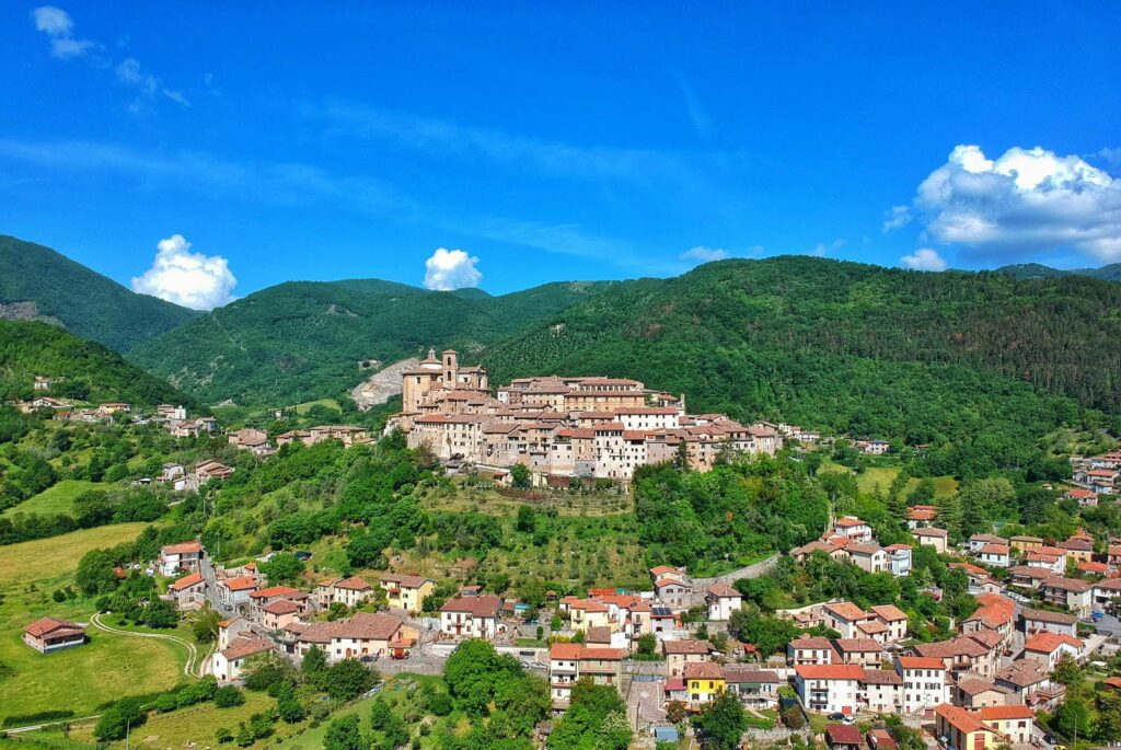 panorama di Contigliano - Facebook @Pro Loco Contigliano