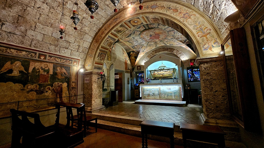 La splendida Cappella di Santa Filippa Mareri